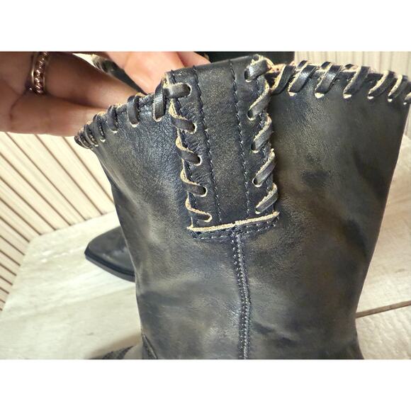 FRANCO SARTO Sarto Lance Western Booties Sz 7M Women's Shoes - Picture 6 of 12